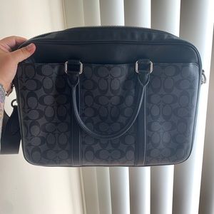 Coach laptop bag